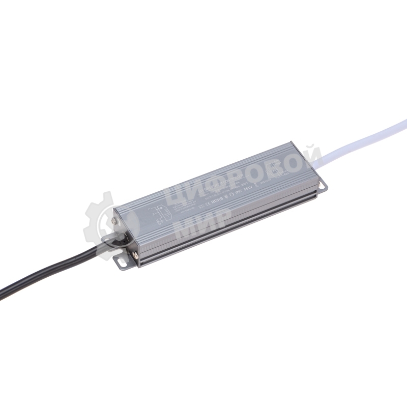 Источник питания Rexant (драйвер) 24В, 60Вт с проводами, влагозащищенный IP67