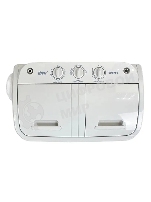 Стиральная машина Фея СМП 40 Н Серый, светло-серый, загрузка вертикальная 4 кг, 1320 об/мин, класс В