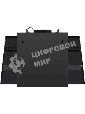 Вытяжка каминная Maunfeld Bridge 60 нержавеющая сталь/черное стекло, 60 см, 850 куб. м/ч, 51 дБ