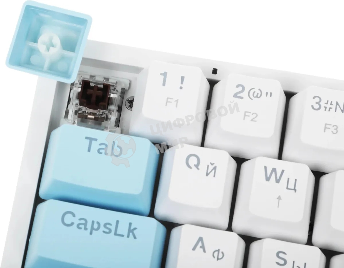 Клавиатура Defender Amox GK-585 проводная, USB Type-A, белый