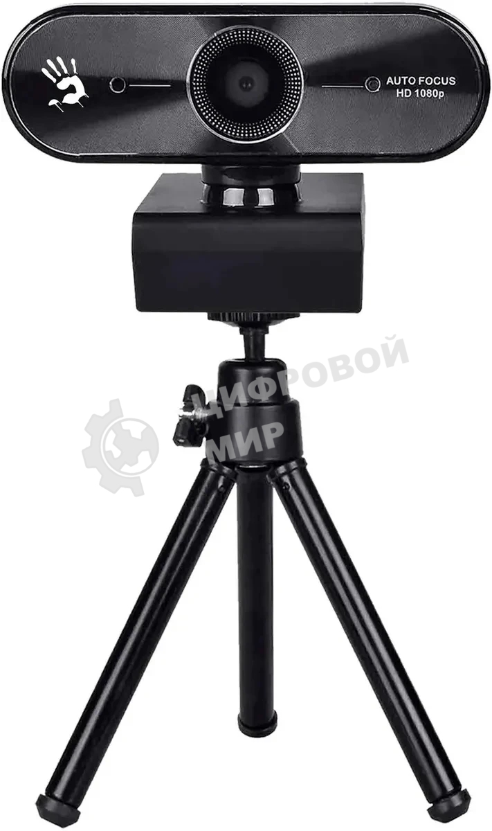 Веб-камера Bloody Gaming 1920x1080, 30 кадр/с, USB Type-A, микрофон (шумоподавление), автоматическая фокусировка, универсальное крепление