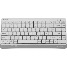 Клавиатура беспроводная A4Tech Fstyler FBK11 USB, Bluetooth/Радиоканал, белый/серый