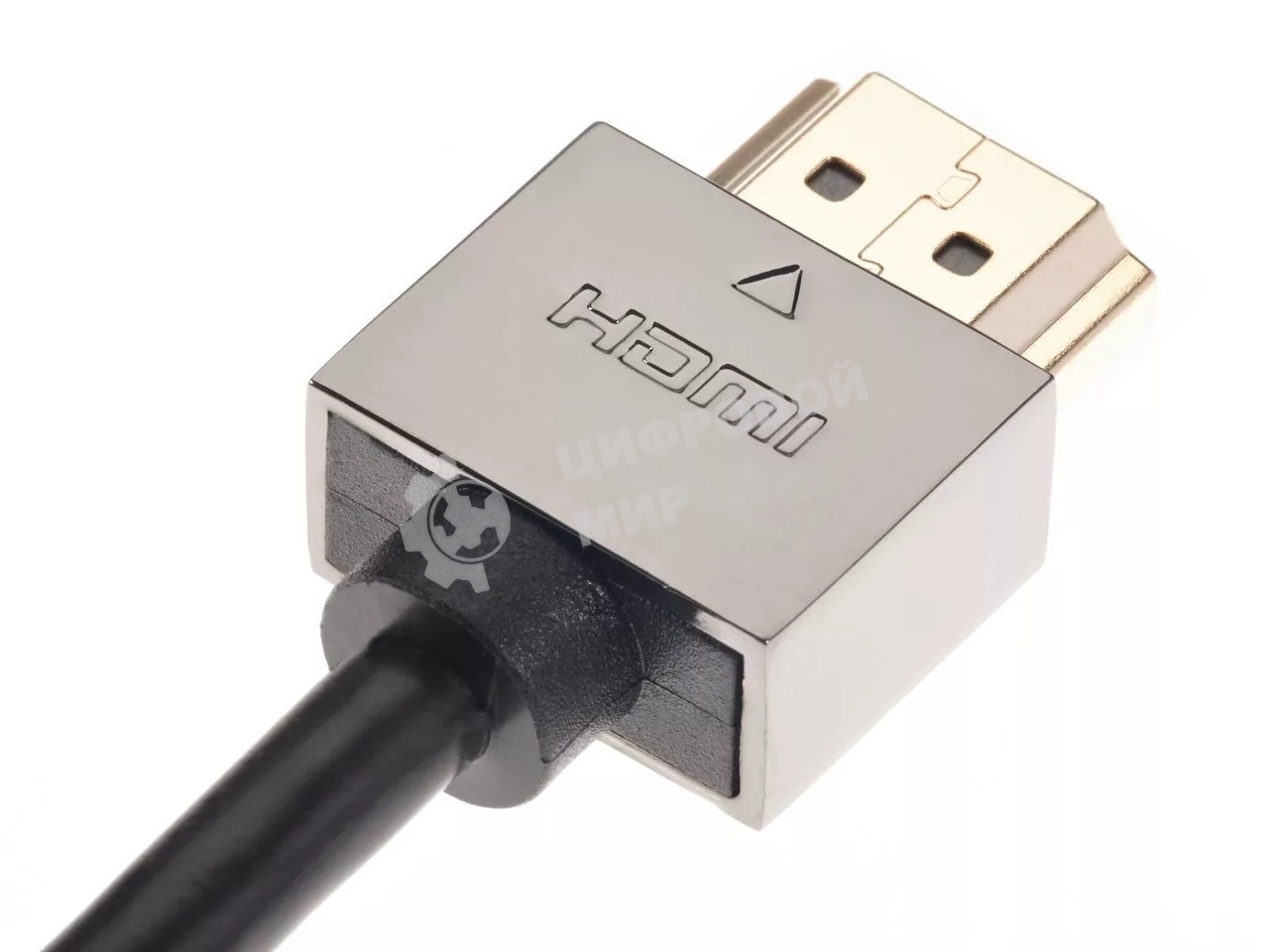 Кабель HDMI-19M --MiniHDMI-19M ver 2.0+3D/Ethernet,1.8m метал разъемы VCOM CG506AC-1.8M