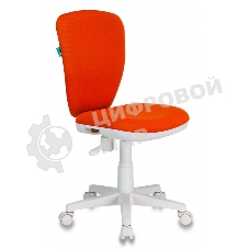 Кресло детское Бюрократ KD-W10/26-29-1 оранжевый 26-29-1 (пластик белый)