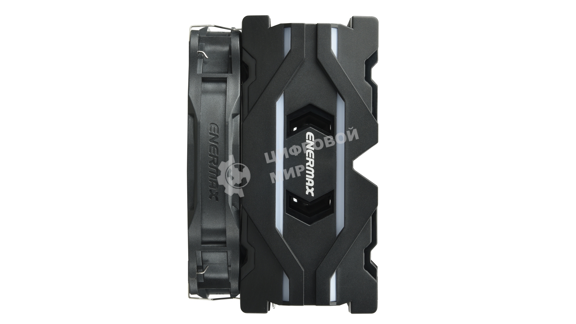 Кулер для процессора Enermax F40 ARGb Edition черный, 140 мм, алюминий/медь, 1200 об/мин, 23 дБ, 4 pin, 200 Вт, 158 мм