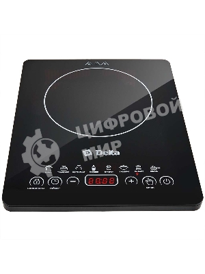 Плита настольная индукционная DELTA D-302N черный
