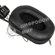 Гарнитура проводная A4Tech HS-50, черный/серебристый