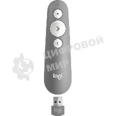 Презентер Logitech R500s BT/Radio USB (20м) серый