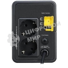 Источник бесперебойного питания APC BVX700LI-GR / 700 (ВА) / 360 (Вт) / Розетка с батарейной поддержкой: CEE 7 EURO х 2