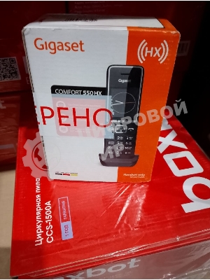 (Поврежденный товар) Трубка Gigaset Comfort 550HX S30852-H3051-S304 черный для Comfort 550(царапины на экране) (S30852-H3051-S304)