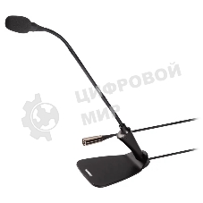 Кардиоидный конденсаторый микрофон SHURE CVG12D-B/C на гусиной шее 30,5 см с настольной базой