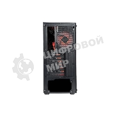 Компьютерный корпус ATX Eurocase A39 ARGb черный без БП закаленное стекло USB 3.0