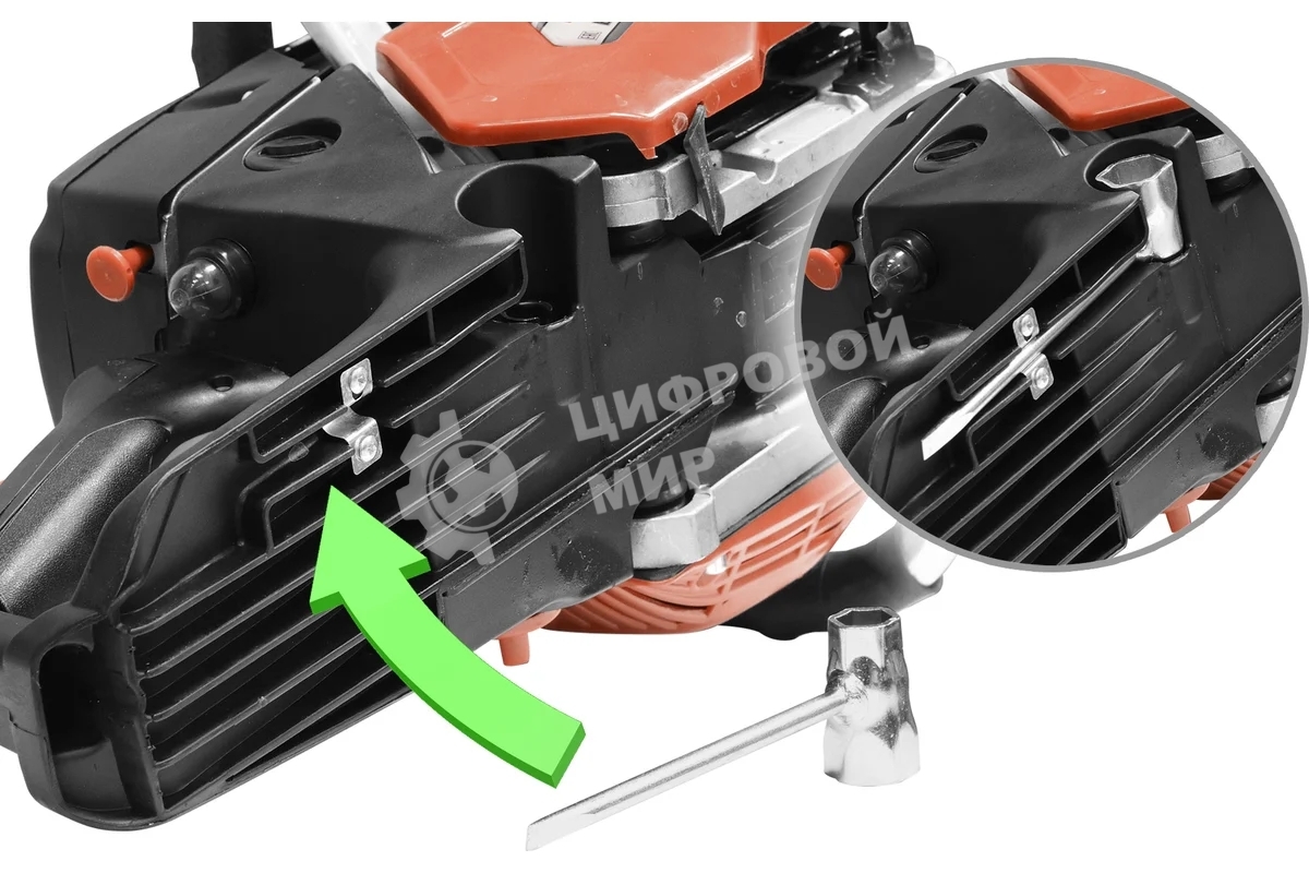 Бензопила Парма БП 058/18 2200Вт 3 л.с. дл.шин.:18