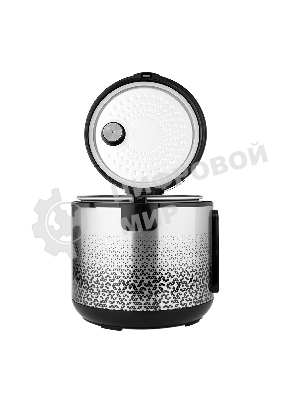 Мультиварка Centek CT-1499 черный/сталь, 900 Вт, 5.0 л, 25 программ, мультиповар, антиприг. покрытие