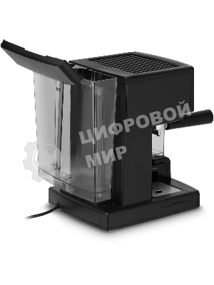 Кофеварка рожковая Vitek VT-1514 (BK) нержавеющая сталь/черный, исп. кофе - молотый, 1.65 л, 1238 Вт, 15 бар