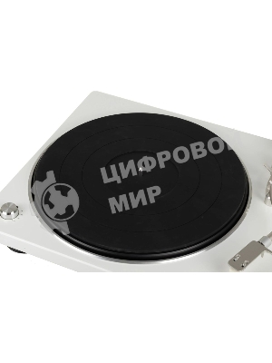 Проигрыватель винила Denon DP-400F, частично автоматический, белый