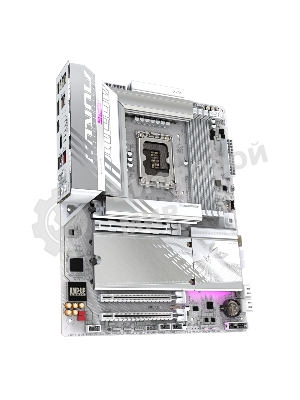 Материнская плата Gigabyte Z890 AORUS ELITE WIFI7 ICE, LGA 1851, Intel Z890, 4xDDR5, 4xSATA, 4xM.2, 1xPCIe 5.0 x16, 2xPCIe 4.0 x4, 1xDP, 1xUSB-C (DP), 1x 2.5Gb LAN, 4xUSB-A 2.0, 3xUSB-A 3.2 Gen 1, 2xUSB-A 3.2 Gen 2, 1xUSB-C 3.2 Gen 2 (Thunderbolt 4), 2x3.5 мм, 7.1, ATX