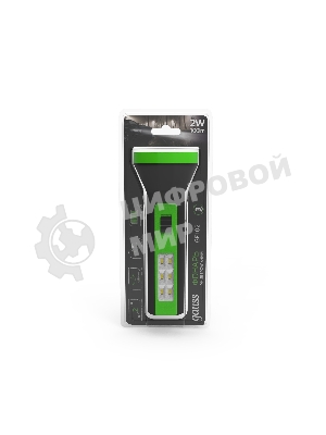 Фонарь ручной Gauss GFL102 2W 100lm lead acid 250mА·ч LED