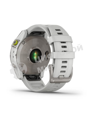 Умные часы Garmin Epix (Gen 2) Sapphire титановый белый 47мм