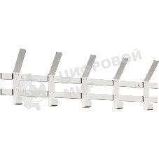 Вешалка настенная ЗМИ ТОРОНТО 5 белый ВНТ5 Б