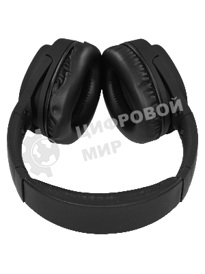 Беспроводные/проводные наушники Harper HB-707 черный, накладные, Bluetooth + проводной, складная конструкция, до 8 ч
