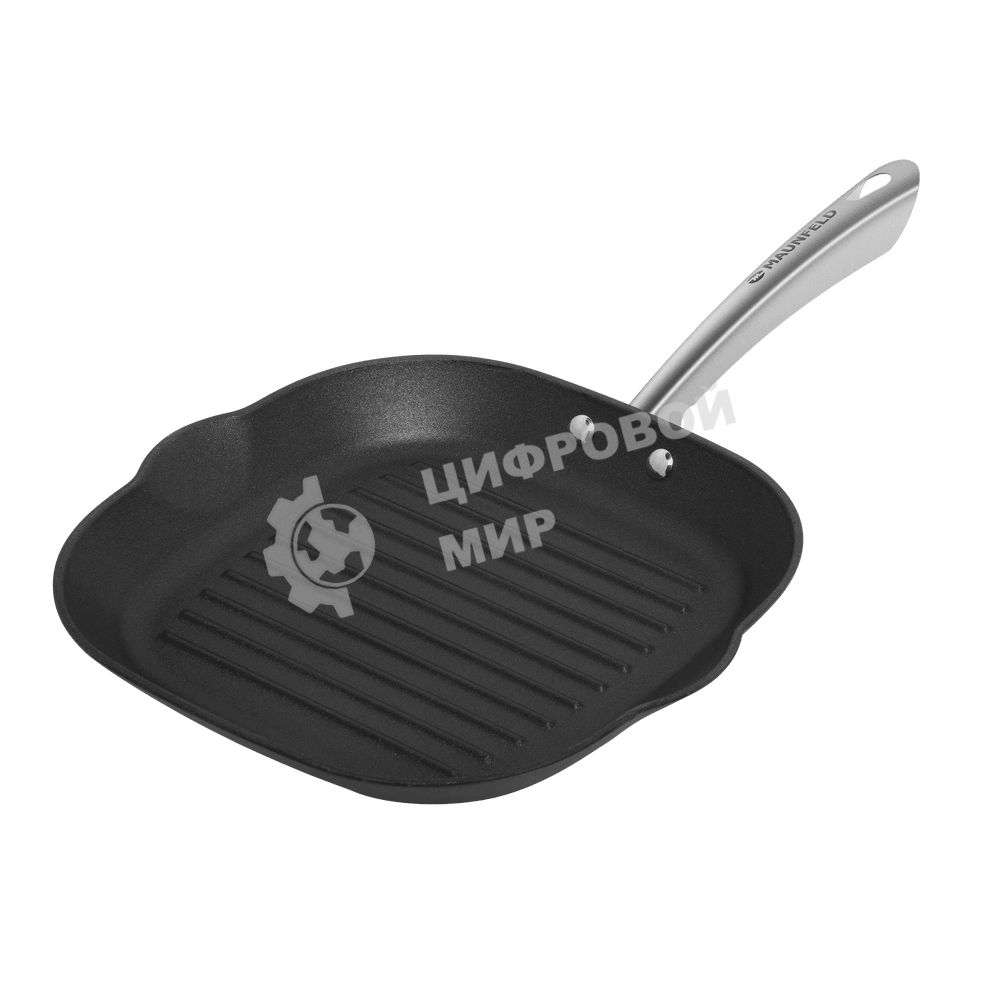 Сковорода-гриль Maunfeld HOWARD MGP28LC15 из облегченного чугуна, 28х28 см