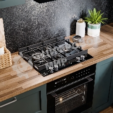 Газовая варочная поверхность LEX GVG 644T MBBL независимая, черный