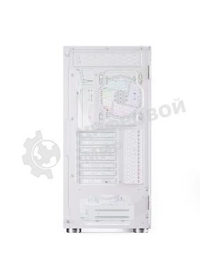 Компьютерный корпус ABR Quantum белый (1хUSB Type-C, 2хUSB 2.0, HD Audio, 4xRGb Fan, ATX, E-ATX)