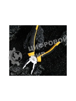 Комбинированные плоскогубцы Deli DL0003 200 мм, двухкомпонентная прорезиненная рукоять