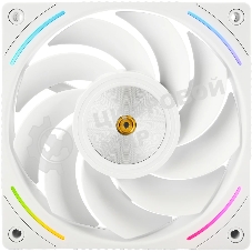 Кулер для корпуса Thermalright TL-K12RW Reverse (120x120x25mm, 4-pin PWM, ARGB, 69CFM, 27dBA, 2150RPM, White)