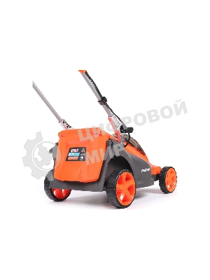 Газонокосилка аккумуляторная PATRIOT CM4010XL, 40B платформа LCT, 37см, бесщеточный дв.,травосб. 40л, одна АКБ(4,0А*ч) и ЗУ