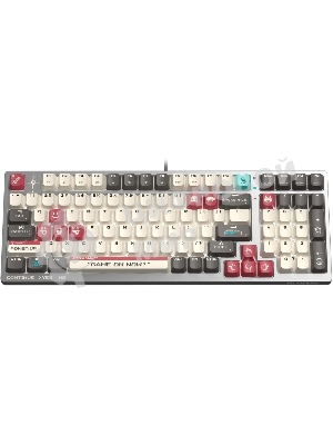 Клавиатура A4Tech Bloody S98 Pixels Red проводная USB серый/бежевый