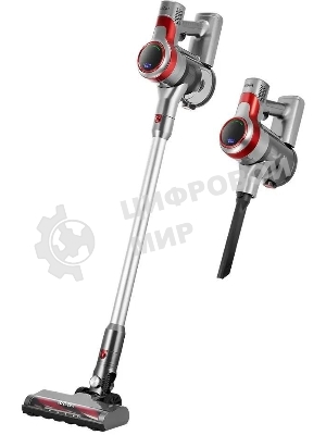 Пылесос ручной Kitfort КТ-5282, 200Вт, серый/красный