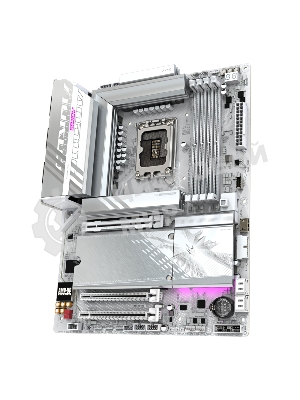 Материнская плата Gigabyte Z890 AORUS ELITE WIFI7 ICE, LGA 1851, Intel Z890, 4xDDR5, 4xSATA, 4xM.2, 1xPCIe 5.0 x16, 2xPCIe 4.0 x4, 1xDP, 1xUSB-C (DP), 1x 2.5Gb LAN, 4xUSB-A 2.0, 3xUSB-A 3.2 Gen 1, 2xUSB-A 3.2 Gen 2, 1xUSB-C 3.2 Gen 2 (Thunderbolt 4), 2x3.5 мм, 7.1, ATX