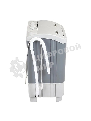 Стиральная машина Фея СМП 40 Н Серый, светло-серый, загрузка вертикальная 4 кг, 1320 об/мин, класс В