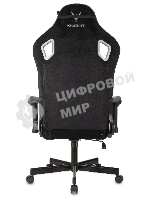 Кресло Бюрократ Knight Outrider Light-20 черный, ткань, 120 кг, механизм качания