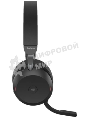 Гарнитура Jabra Evolve2 75 чёрный, беспроводная + проводная, Bluetooth, до 24 ч