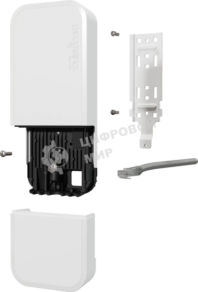 Уличная точка доступа Mikrotik Wi-Fi 6 2.4/5 AP 802.11a/n/ac/ax 2Gbit eth 9W 802.3af/at POE