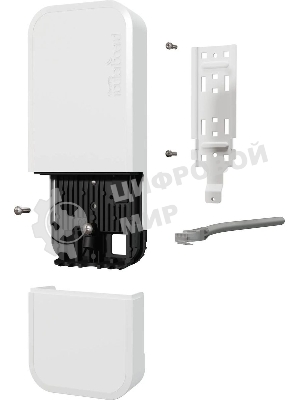Уличная точка доступа Mikrotik Wi-Fi 6 2.4/5 AP 802.11a/n/ac/ax 2Gbit eth 9W 802.3af/at POE