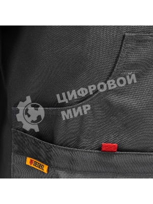 Куртка профессиональная рабочая Denzel 65% полиэстер 35% хлопок, XXXL