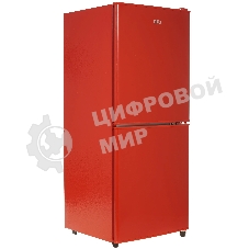 Холодильник OLTO RF-140C красный двухкамерный 90/48 л морозилка снизу, капельная система
