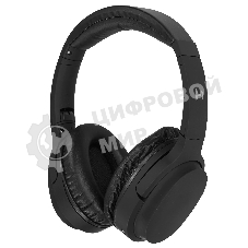 Беспроводные/проводные наушники Harper HB-707 черный, накладные, Bluetooth + проводной, складная конструкция, до 8 ч