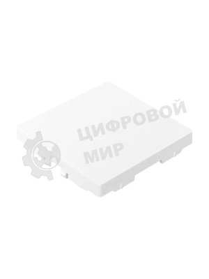 Заглушка EKF UP1-ECW Эпика белый