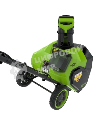 Снегоуборщик электрический Greenworks G40ST40