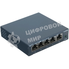 Коммутатор TP-Link TL-SG105, 5×1 Гбит/с, неуправляемый