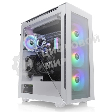 Компьютерный корпус Thermaltake Divider 500 TG Snow ARGb CA-1T4-00M6WN-01 White/Win/SPCC/Tempered Glass*4/120мм ARGb Fan*3/120мм Standard Fan*1 (527897)