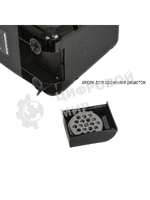 Мясорубка электрическая JVC JK-MG123 белый, 2000 Вт, 2.0 кг/мин, реверс, защита от перегрузки, насадки - 4