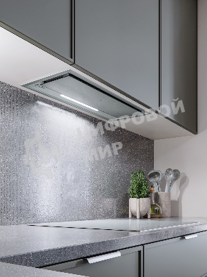 Вытяжка кухонная встраиваемая LEX Hyper 600 GS GR серый, управление сенсорное (1 мотор)