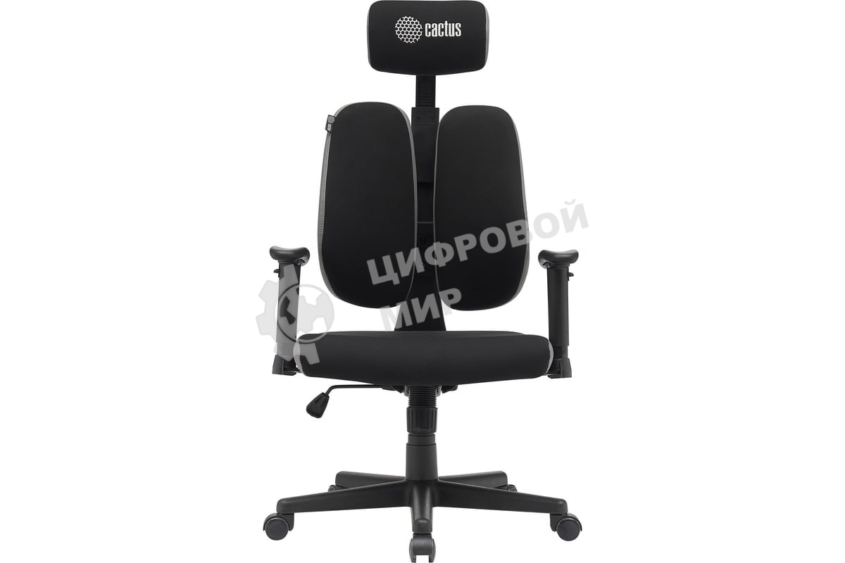 Кресло компьютерное Cactus CS-CHR-MC03-BKGY черный
