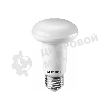 Лампа светодиодная ОНЛАЙТ 71653 OLL-R63-8-230-2.7K-E27 8 Вт 2700К тепл. белый E27 600 лм